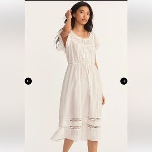 LoveShackFancy Love Shack Fancy Madeline Midi Dress